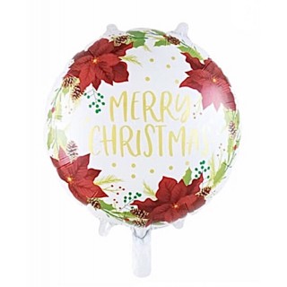 Merry Christmas folieballong
