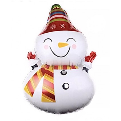 Snømann Folieballong