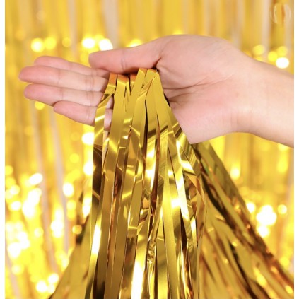 Glittergardin Gull
