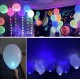 Fargerike LED ballong/dekorasjon lys