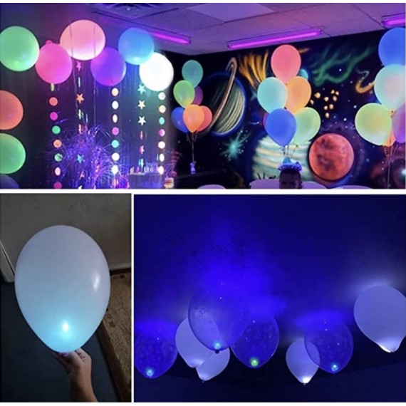 Fargerike LED ballong/dekorasjon lys