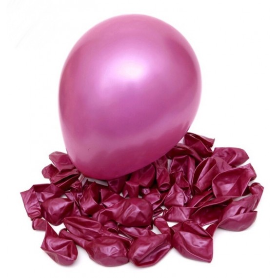Mørk rosa ballonger