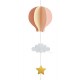 Luftballong Rosa & Krem