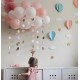 Luftballong Rosa & Krem