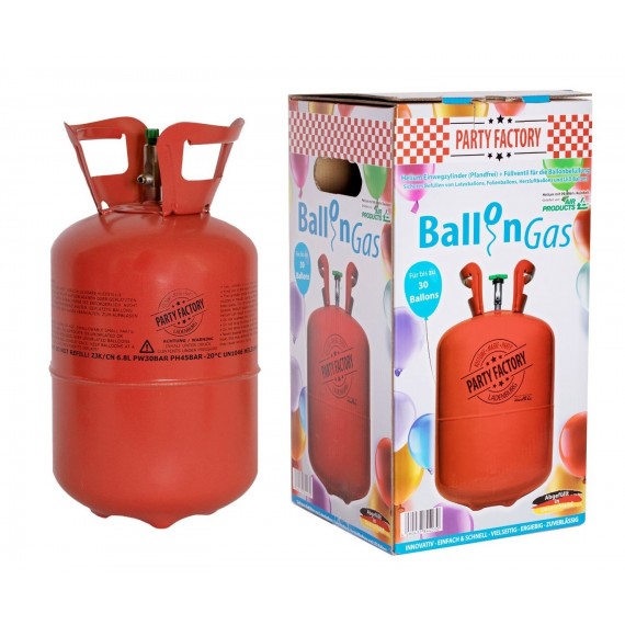 Helium til 30 stk Ballonger