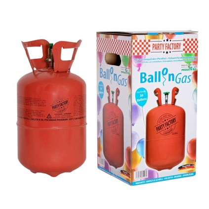 Helium til 30 stk Ballonger