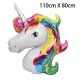 Unicorn Folieballong Flerfarget