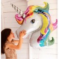 Unicorn Folieballong Flerfarget