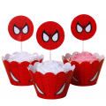 Spider-Man Muffinsbegre 12 stk