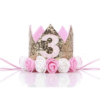 Prinsessekrone Gull 3 år