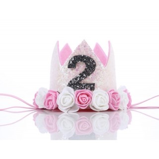 Prinsessekrone Hvit 2 år