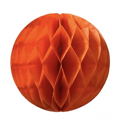 Honeycomb Orange 25 cm