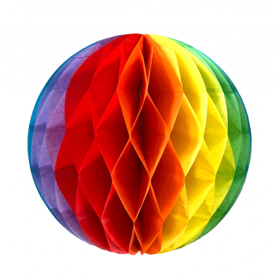 Honeycomb, Flerfarget 25 cm