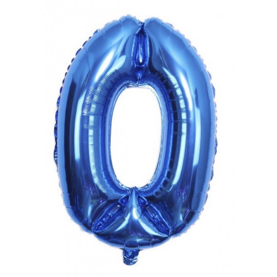 Kongeblå Tallballonger, 80 cm