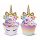 Unicorn Muffinsomslag
