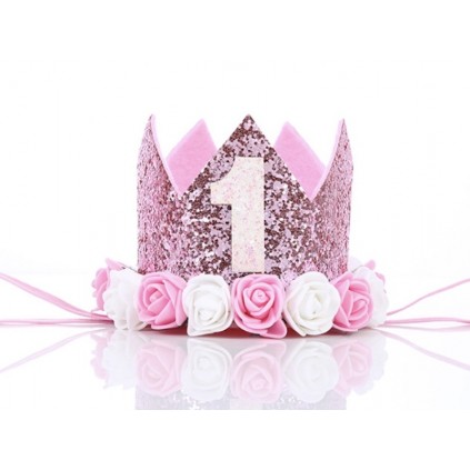 Prinsessekrone Rosa 1 år