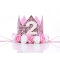 Prinsessekrone Rosa 2 år