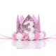 Prinsessekrone Rosa 3 år