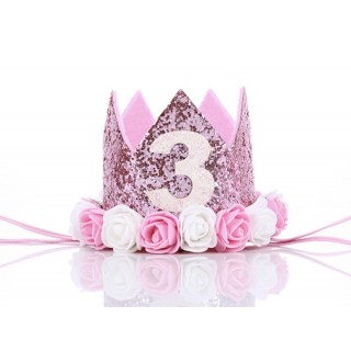 Prinsessekrone 3 år, Rosa