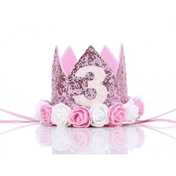 Prinsessekrone Rosa 3 år