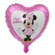 Minnie hjerte folieballong