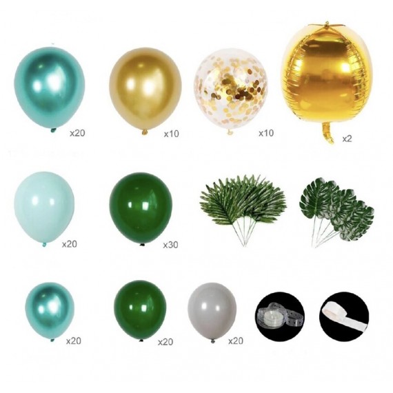 Ballongbue i Grønt og Gull