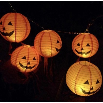 Halloween Papirdekorasjon