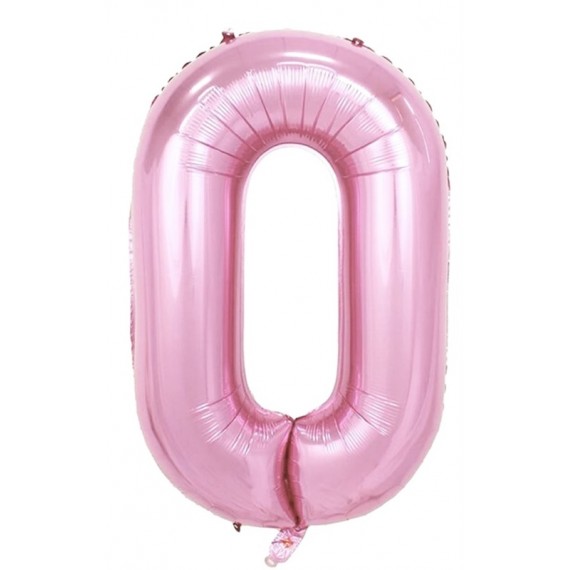 Tallballonger Lys rosa 100 cm