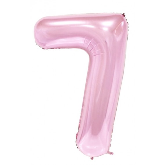 Tallballonger Lys rosa 100 cm