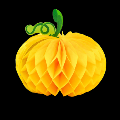 Halloween Honeycomb Gresskar Gul