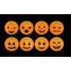 Halloween Klistremerker