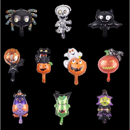 Halloween Folieballonger 10 stk