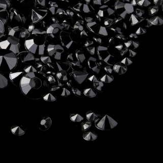 Bordkrystaller Sorte diamanter