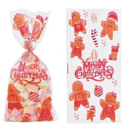 Godteposer Pepperkakefigurer