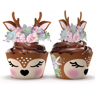 Cupcakeformer Reinsdyr