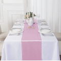 Lys Rosa Sateng Bordløper