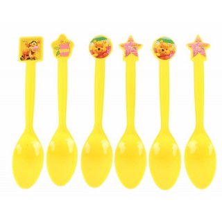 Plastskjeer 6 stk