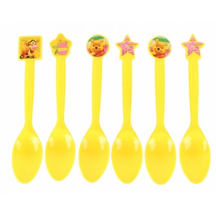 Plastskjeer 6 stk