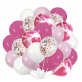 Rosa Festballonger 40 stk