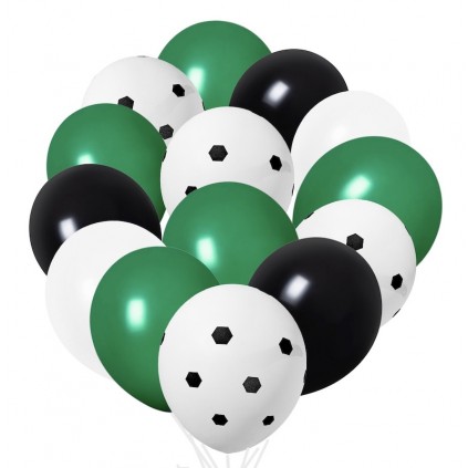 Fotball ballongbukett 20 stk