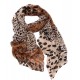 Skjerf, Brun Leopard