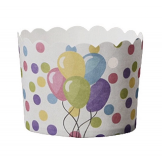 Cupcakeformer Ballonger, 20 stk