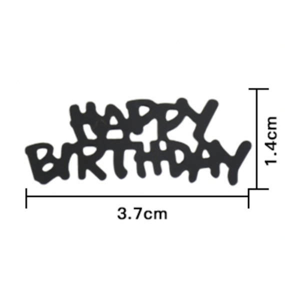 Happy Birthday Bordkonfetti