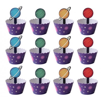 Muffinsbegre  Planeter 12 stk
