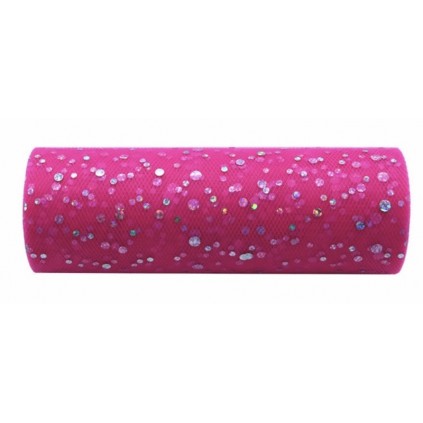 Organza Bordløper Rosa C30