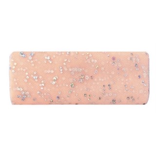 Organza Bordløper Peach C11