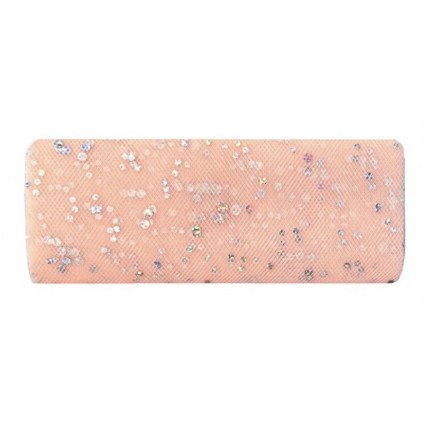 Organza Bordløper Peach C11