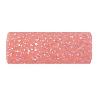 Organza Bordløper Coral C48