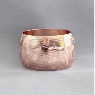 Serviettringer 6 stk Rose Gold