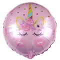 Unicorn Folieballong Pink